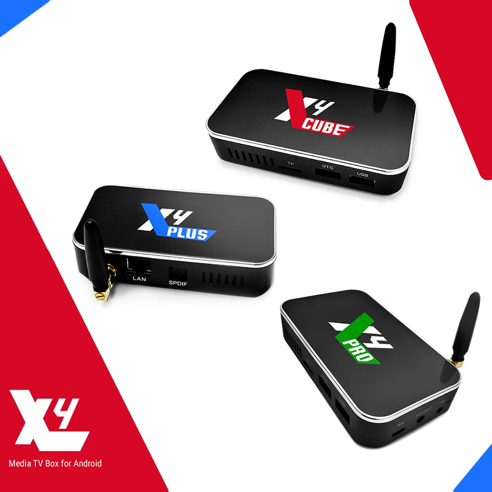 Cena UGOOS X4 Plus X4 Pro X4 Cube TV, Pudełko Z Systemem Android 11 Procesor Amlogic S905X4 LPDDR4 4GB Pamięci RAM 32G Wsparcie AV1 CEC HDR 1000M BT4.0 Smart TV BOX TV, Pudełko