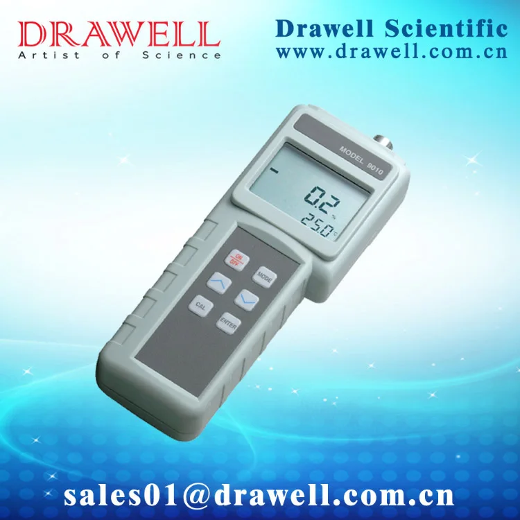 DW-9010M/9020M Портативный счетчик растворенного кислорода