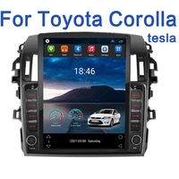 tesla screen for toyota corolla e140 e150 tesla still 2006 2013 android 11 car radio multimedia player 2din gps 2 5d 9 7inch