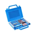 Комплект для ремонта шин, комплект из 11 предметов для ремонта проколов шин мотоциклов и велосипедов, комплект экстренных бескамерных пробок для тяжелых условий эксплуатации, профессиональный портативный