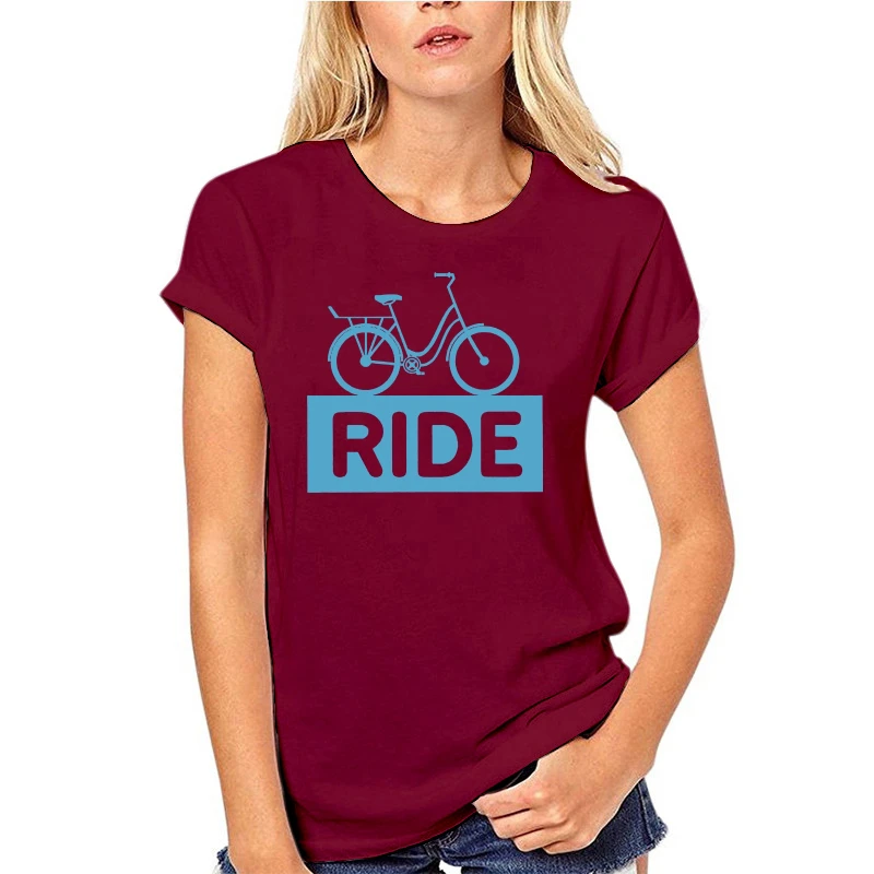 

100% Cotton Print Mens Summer O-Neck New Funny Cycls Jersey T-shirt Ride Cycls Clothing Unisex Cruiser Bikeing Retro Tee Shirt