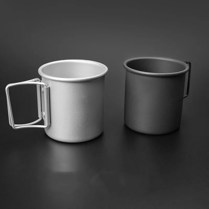 

Походная складная алюминиевая чашка для воды, кофейная чашка, уличная походная чашка для кемпинга, легкая чайная чашка, кружка может держат...
