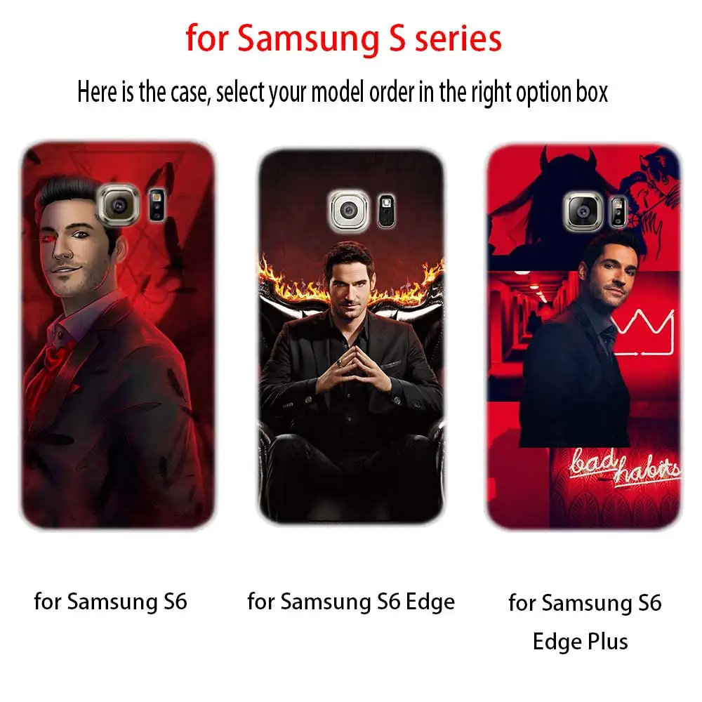 Мягкий силиконовый чехол для Samsung S30 S20 S11 S10 S9 S8 Plus lite 11e 10e Uitra S7Edge TV Series Lucifer |