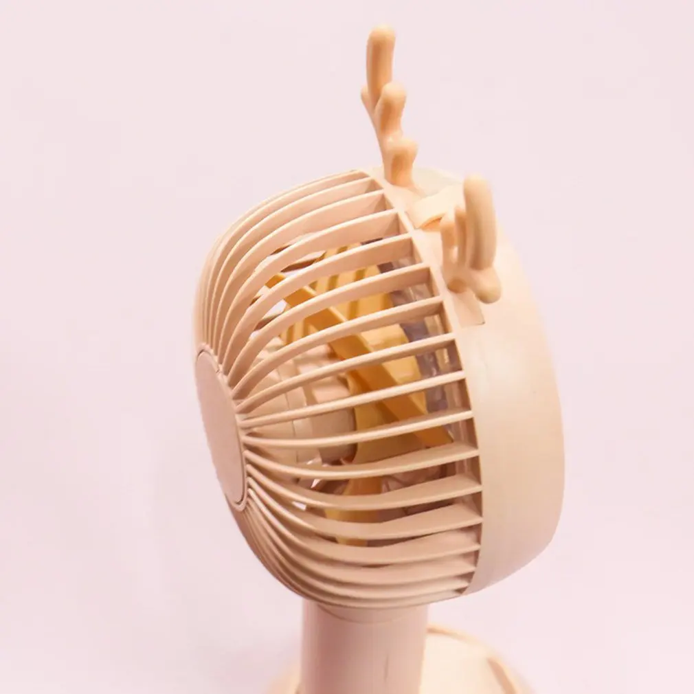 Палевый порошковый краситель портативный вентилятор 3 ветер Скорость летние