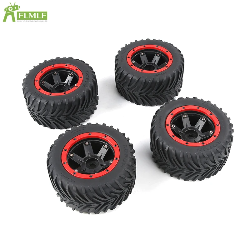 

Herringbone Wheel Tyre Set (160*80) Fit for 1/8 HPI Racing Savage XL FLUX ROFUN ROVAN TORLAND Monster Brushless Rc Car Toy Parts