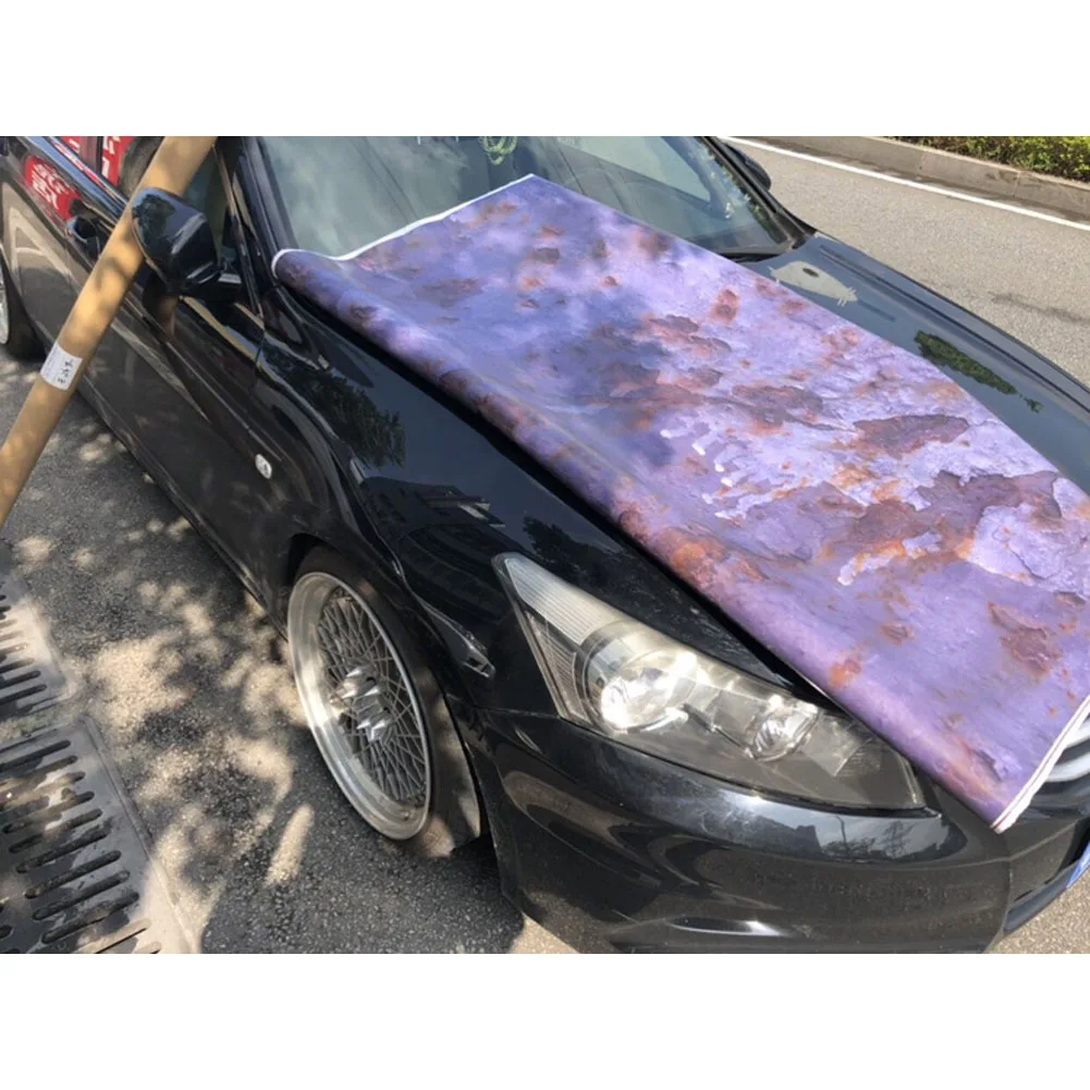 Защитная пленка для кузова автомобиля с ржавой тематикой защиты от кражи