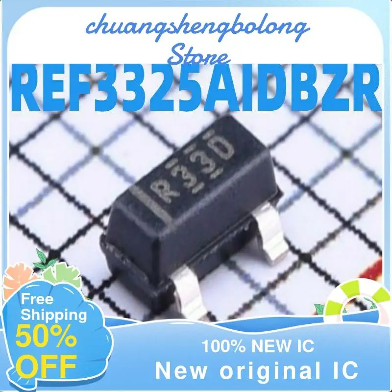 

10-200PCS REF3325AIDBZR R33D SOT23 New original IC