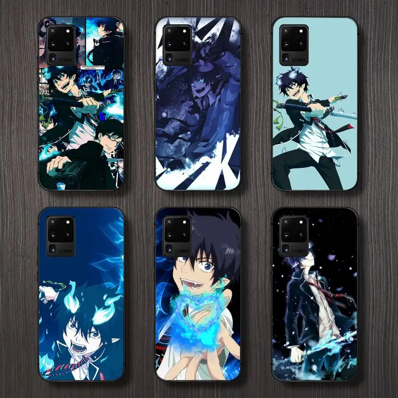 

Japan anime Blue Exorcist Phone Case For Samsung galaxy A S note 10 12 20 32 40 50 51 52 70 71 72 21 fe s ultra plus