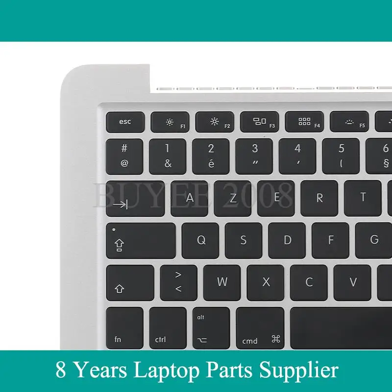 Подлинная Подставка для рук 13 3 дюйма A1502 Macbook Pro FR с французской клавиатурой