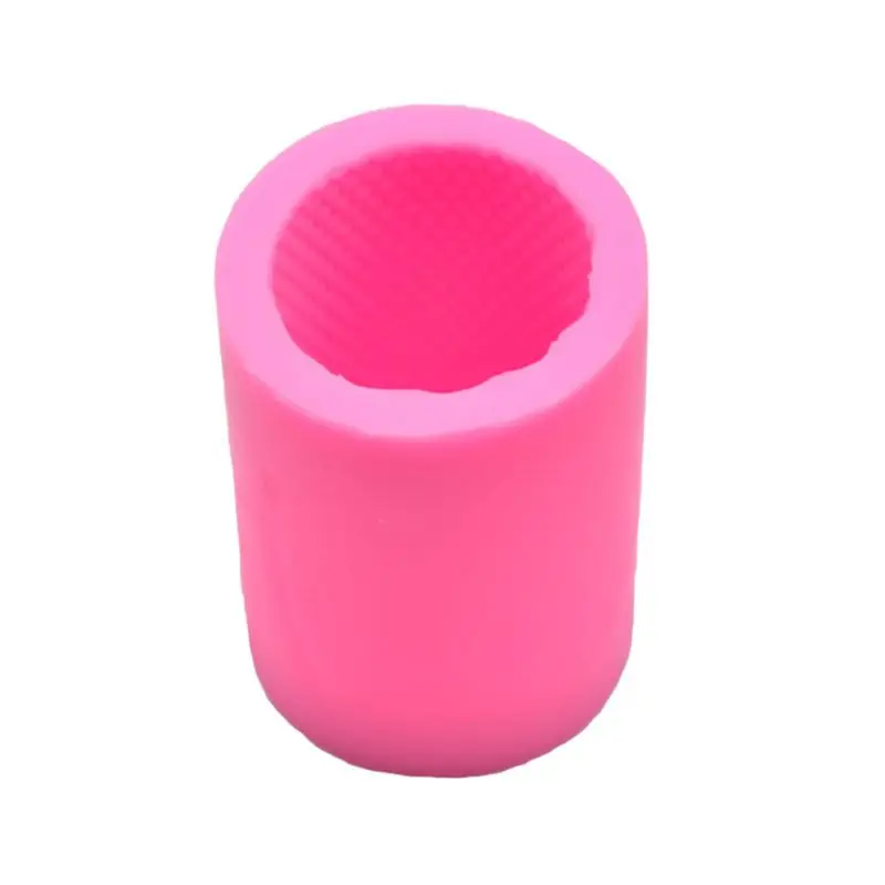 

3D Cylinder Bee Honeycomb Silicone Candle Mold Soap Clay Making DIY Cake tool for christmas