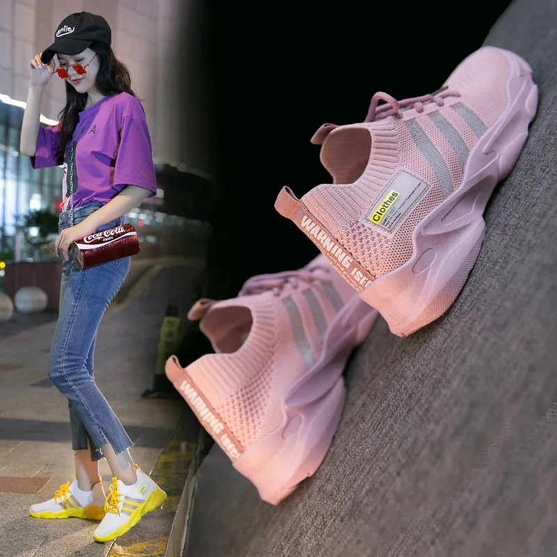 

Mesh Women Sneakers Flats Platform Girl Shoes Lady Spring Summer Woman Shallow Single Shoes Casual Walking Shoes Zapatos Mujer