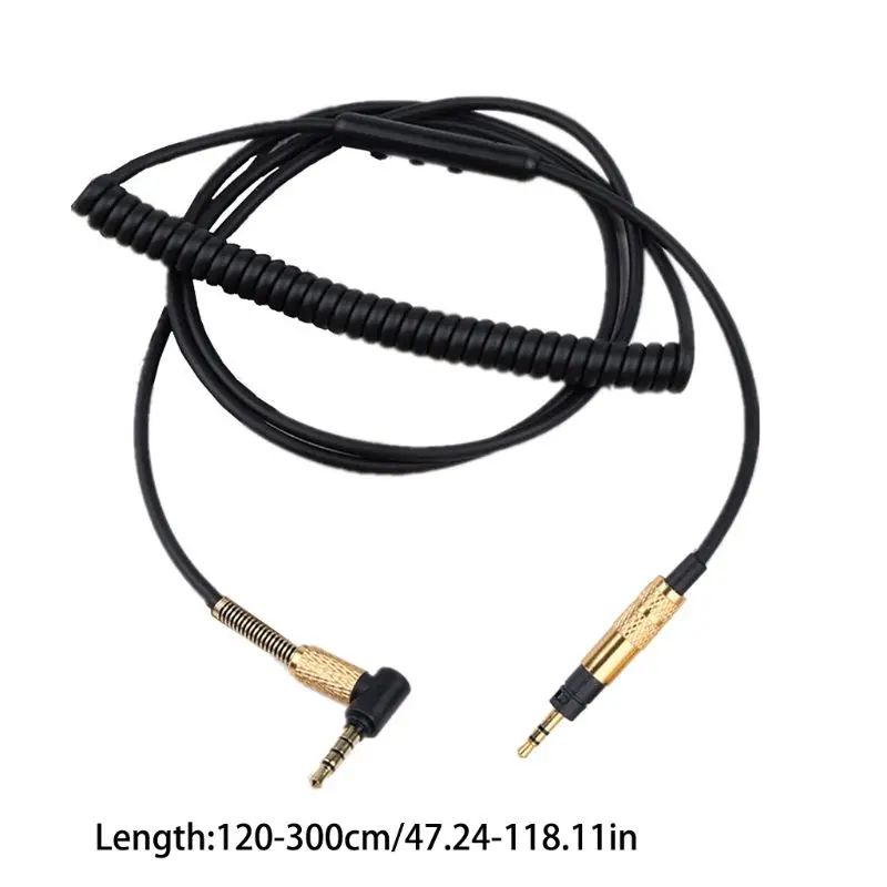 Сменный аудиокабель для Sennheiser Impulse 2 0/-HD4.40/4 50/4.30i /-HD4.30G пружинный кабель наушников |
