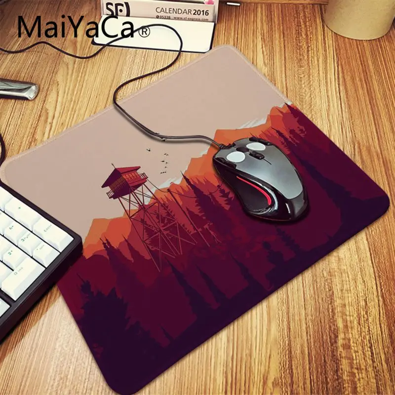 maiyaca deep forest firewatch laptop gamer mousepad gaming mouse pad large locking edge keyboard 70x30 cm deak mat for cs go lol free global shipping