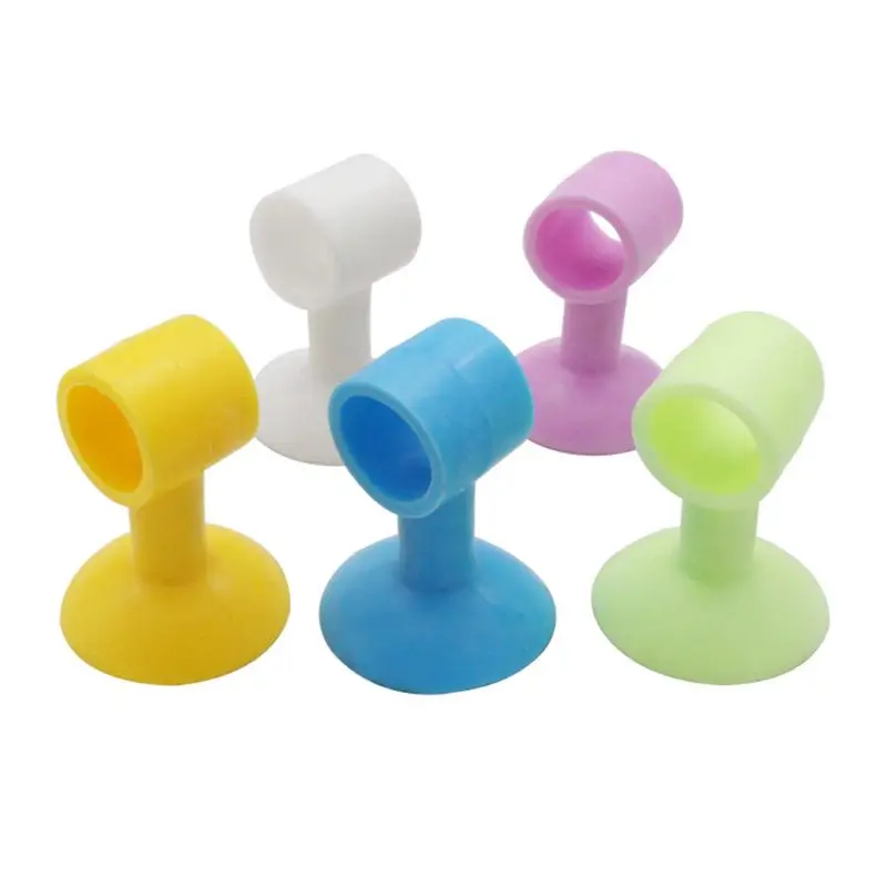 Силиконовая дверная пробка без отверстий настенный бесшумный дверной держатель