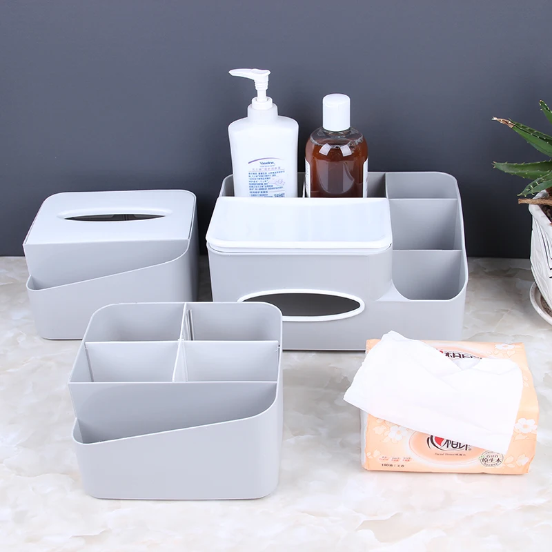 Косметический Органайзер коробка для салфеток Офисная хранения настольный
