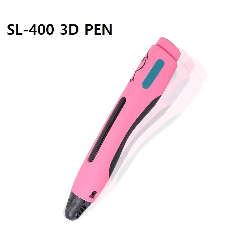

3D Pen With PLA PCL Filament SL-400 Pen Education Gift Button Caneta 3d Infantil Ballpoint Pen Erasable Pen Boligrafa Manufactur