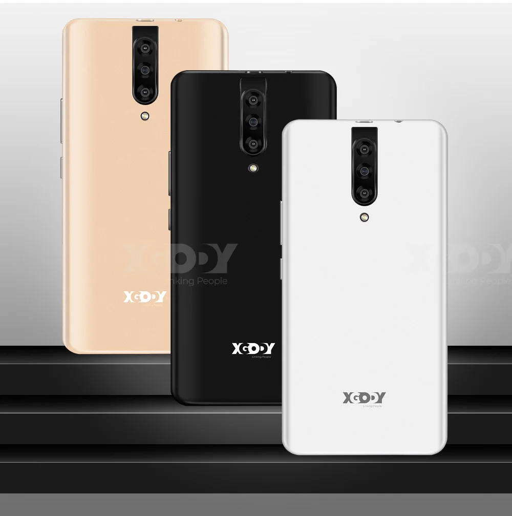 XGODY 4G смартфон с двумя sim-картами 5," 18:9 Android 9,0 2 Гб ОЗУ 16 Гб ПЗУ MTK6737 четырехъядерный процессор 5 Мп камера 2800 мАч WiFi мобильный телефон