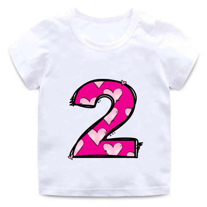 Футболка графическая для мальчиков и девочек детская одежда с мультяшным