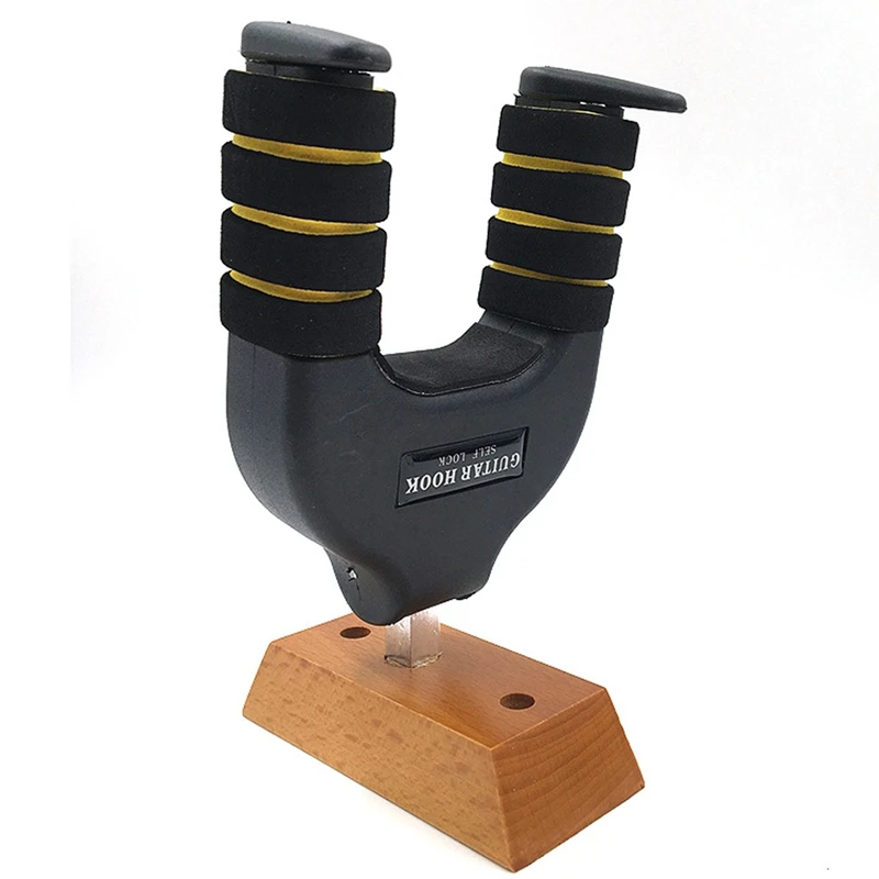 2 шт Автоматическая блокировка гитары настенное крепление миниатюрная гитара