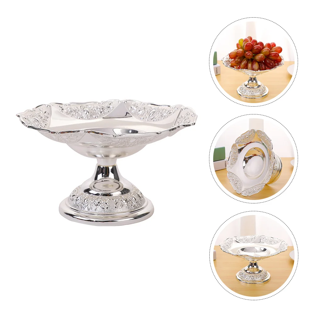 

Европейский роскошный металлический фруктовый поднос для гостиной из цинкового сплава