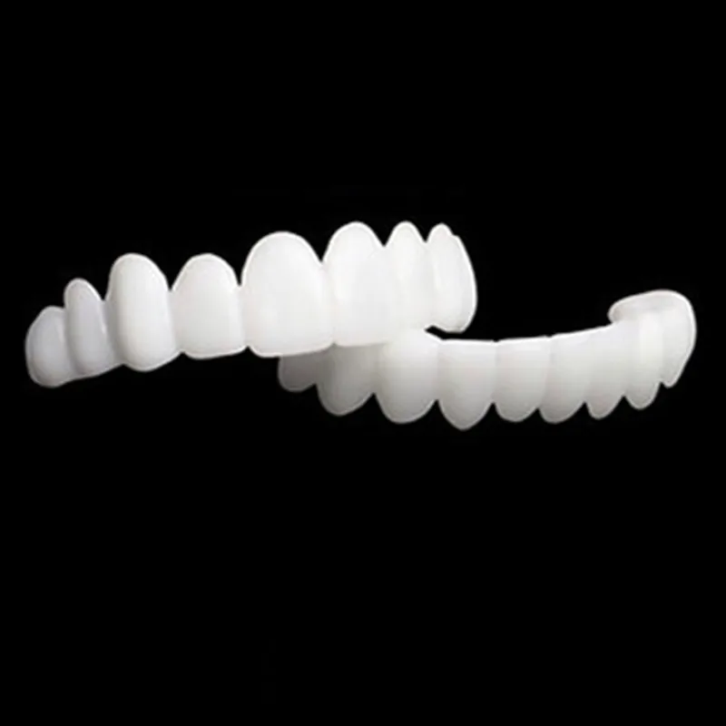 Perfect Snap on Smile Veneers fake false teeth tooth Bright White whitening Dental Oral Lab Material Molds Round Sheet | Красота и