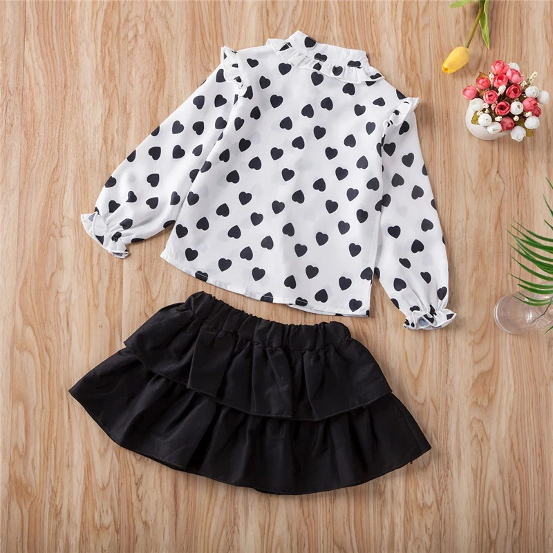 Новинка комплект одежды для маленьких девочек из 2 предметов летняя блузка в