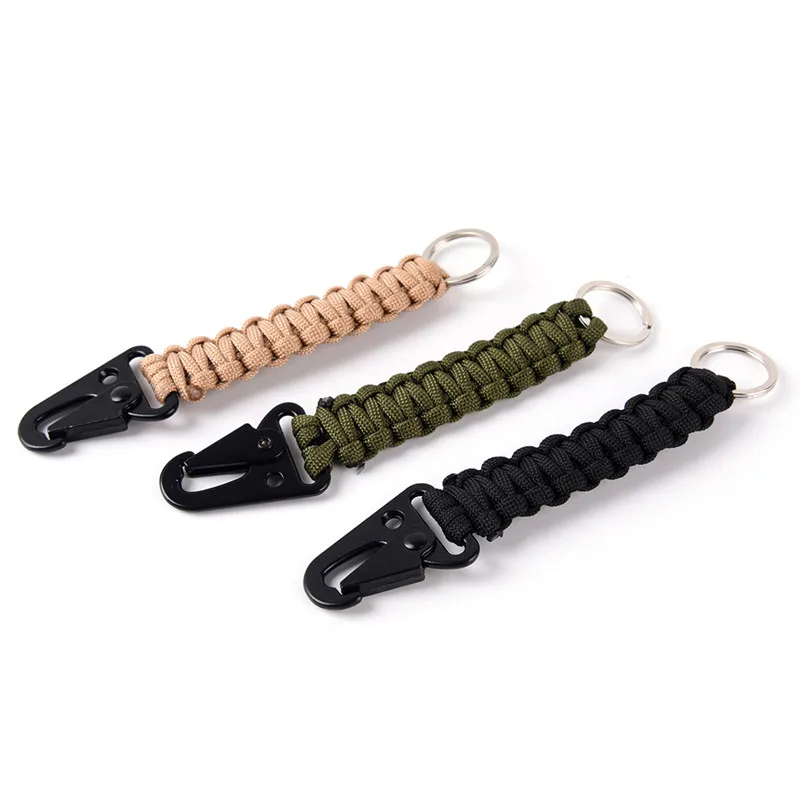 Набор для выживания на природе 1 шт. парашютный шнур брелок военный аварийный