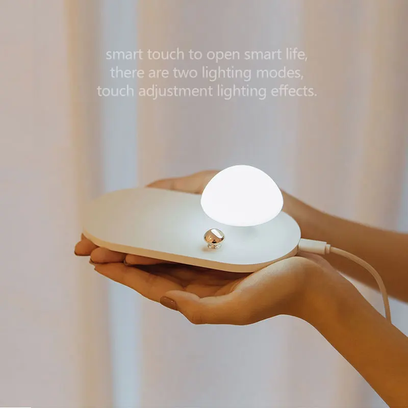 Link Face 2 в 1 Беспроводной Зарядное устройство быстрой зарядки светодиодный ночной