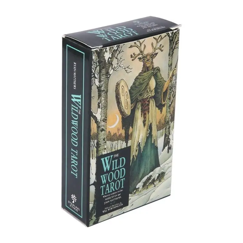 Wild Wood Колода карт Таро Лиза Паркер настольная игра колода испанское гадание игра 78 карт - Цвет: Wild Wood