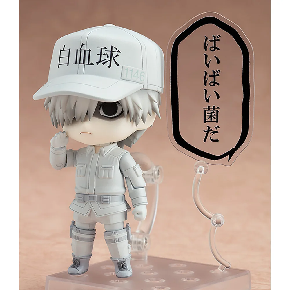 Экшн-фигурка героя аниме Hataraku Saibou игрушка из ПВХ лейкоцит 10 см плакет Q