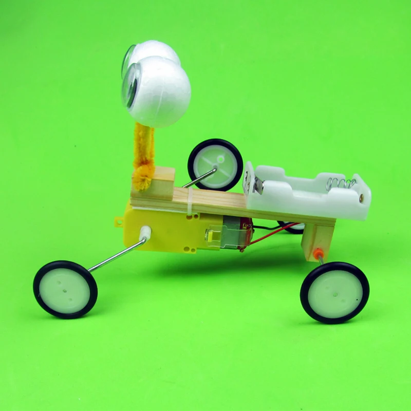 DIY Детский научный эксперимент с дистанционным управлением робот рептилия