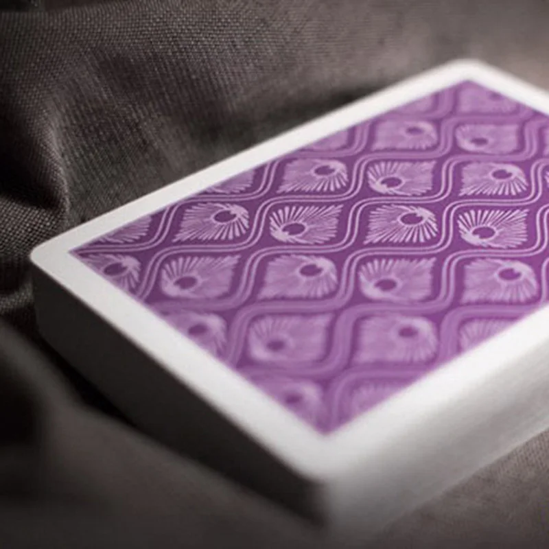 Велосипед павлин фиолетовый/зеленый игральные карты 88*63 мм бумажные Волшебный