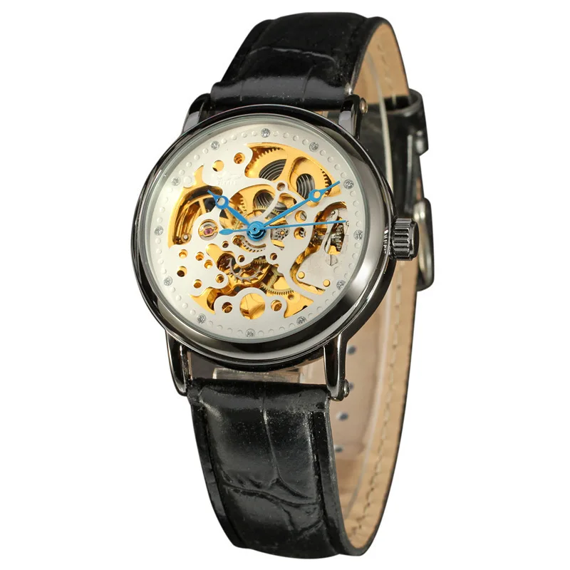 

WINNER2384 Ladies Fashion Leisure Hollow Fully Automatic Mechanical Watch Wholesale