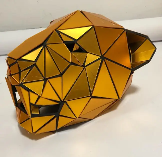 

Золотистые зеркальные аксессуары для ночных клубов, диджеев, танцев, выступлений