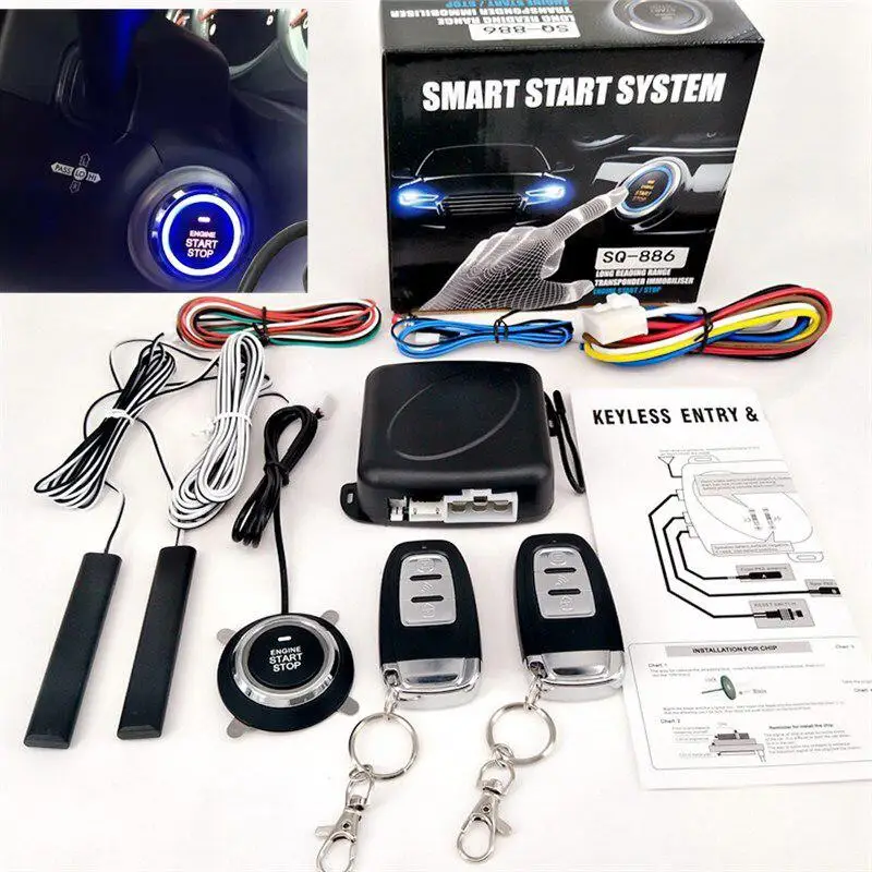 Авто аксессуары 9 шт./компл. автомобиль внедорожник Автозапуск запуска двигателя