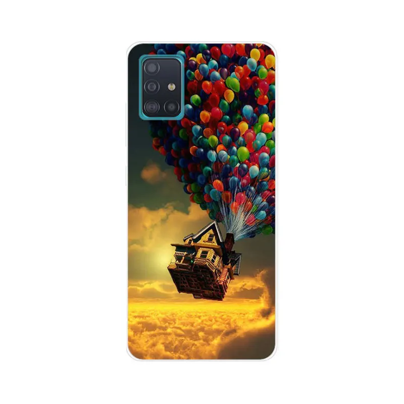 Case For Samsung Galaxy A41 Phone Silicone Soft TPU Back Cover GalaxyA41 A415F Protective A 41 Coque | Мобильные телефоны и