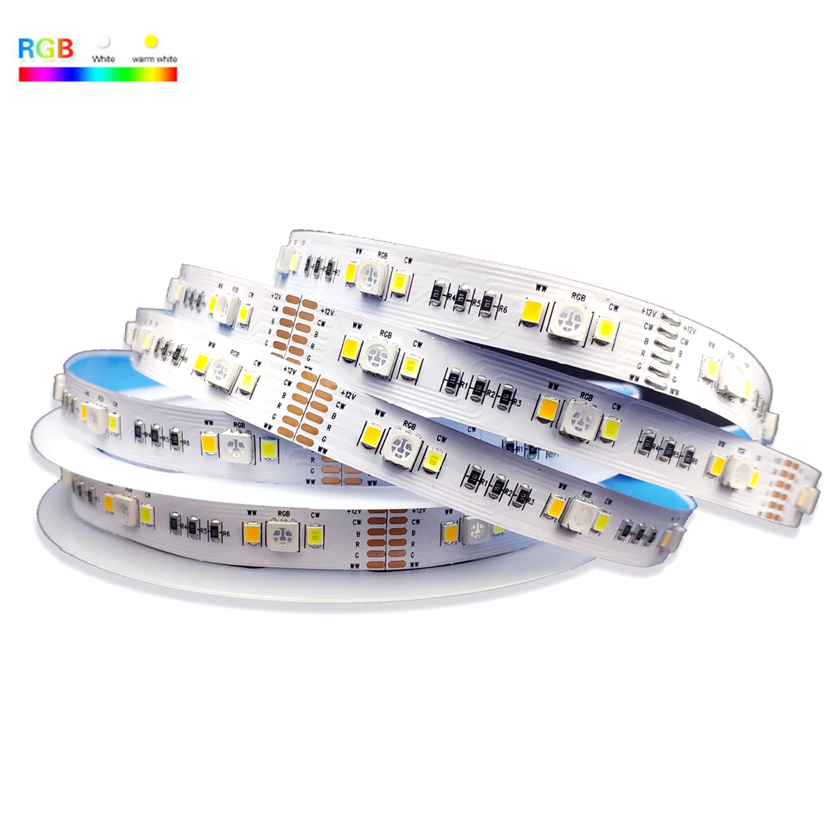 Wifi контроллер TUYA Smart life с приложением 12 В постоянного тока 5050 RGB + CCT регулируемая