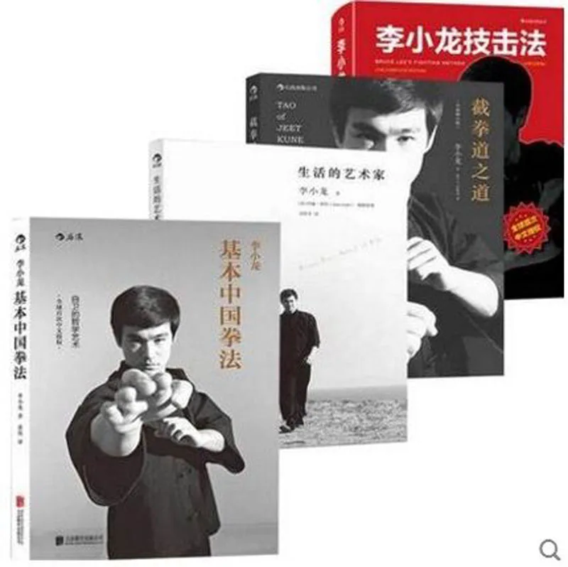 

4books/set Chinese boxing skill book learning Philosophy art of self-defense Chinese kung fu wushu book