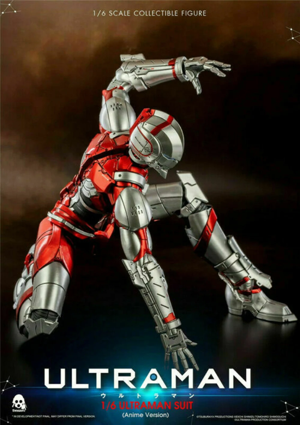 Коллекционные Altman Threezero 3A 3Z0129 1/6 костюм ультрамена аниме версия игрушки для фанатов
