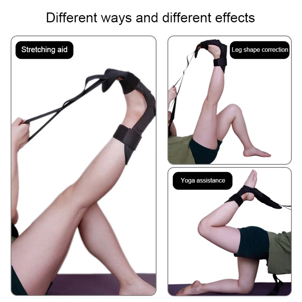 

Yoga Ligament Stretching Belt Foot Rehabilitation Strap Flexibility Leg Stretcher Strap Auxiliary Ankle Joint Correction Brace