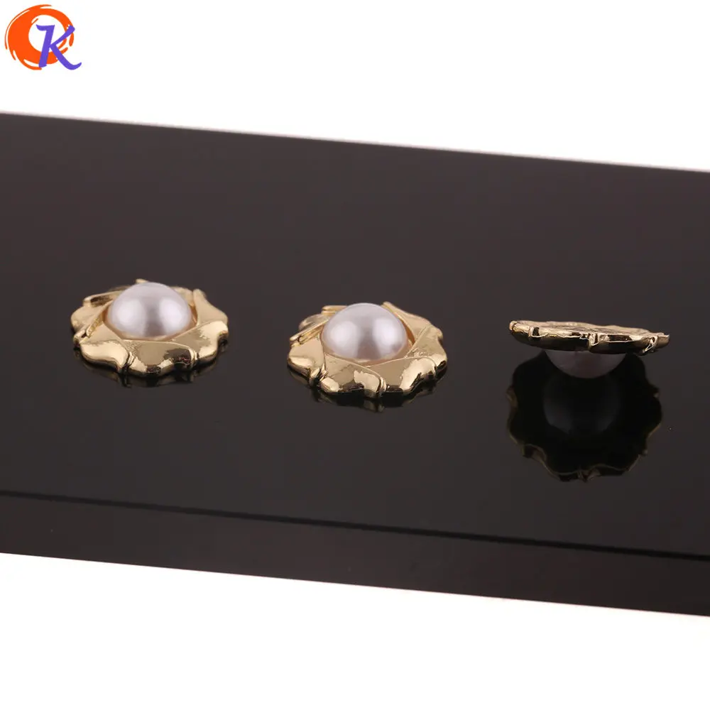 

Cordial Design 100Pcs 18*18MM Jewelry Accessories/Earrings Parts/DIY Earrings Making/Imitation Pearl/Hand Made/Earring Findings