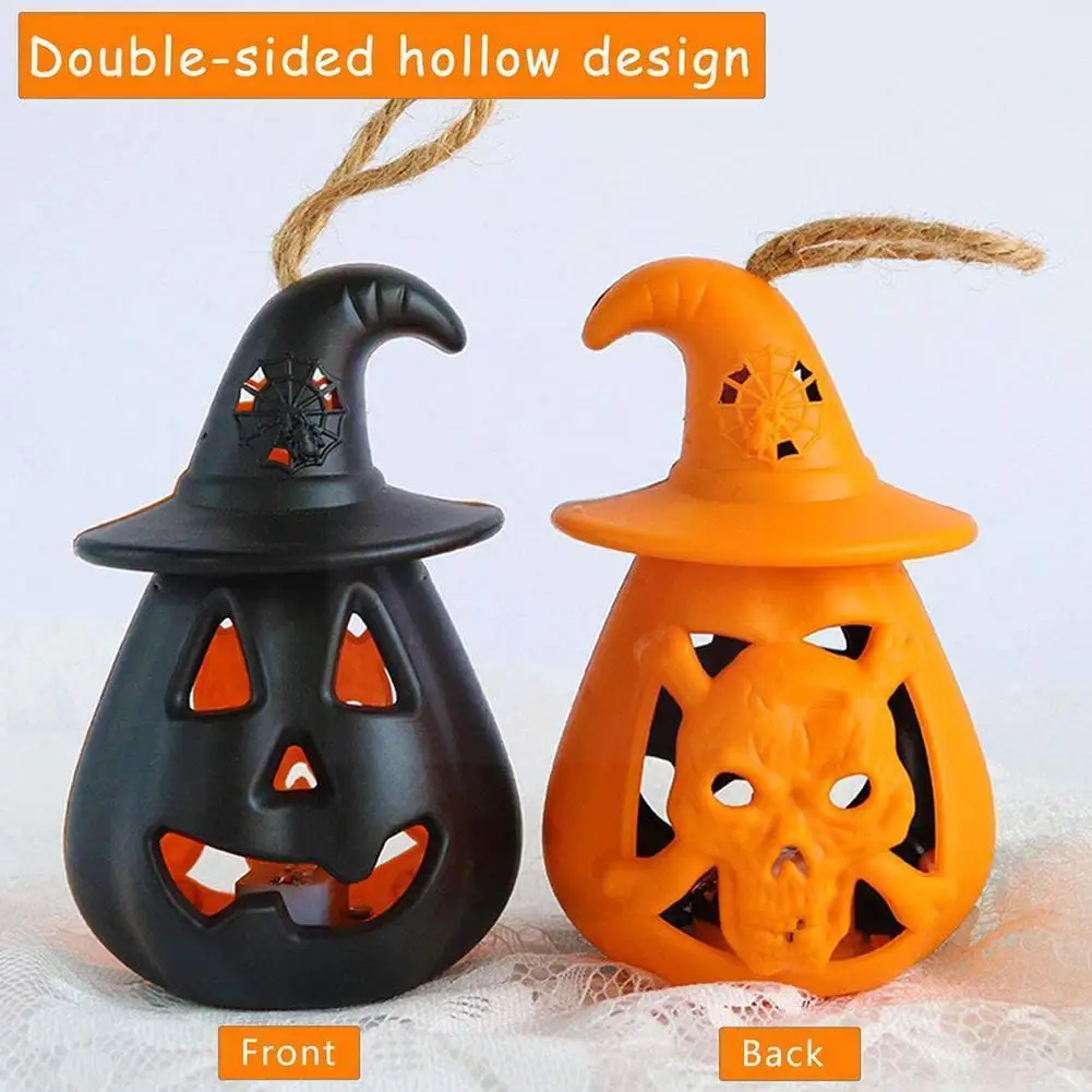 

Halloween Pumpkin Light Halloween LED Lamp DIY Pumpkin Lantern Festival Supplies Decor Party Skull Lights Scary Props Hangi T2G7