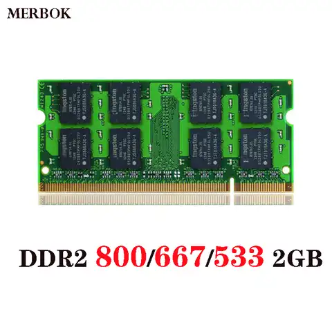 Оперативная память для ноутбука PC2-6400 DDR2 800, 1,8 в, 667 контактов, 533 МГц, 5300 МГц, PC2 4200, Sodimm