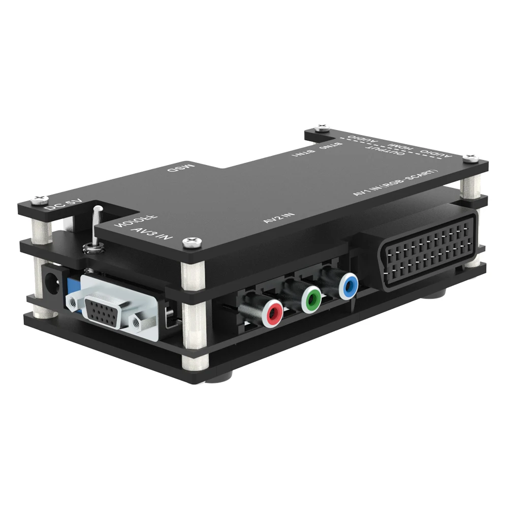 Комплект HDMI-преобразователей OSSC для ретро-игровых консолей PS1 PS2 Xbox Sega Atari Nintendo |