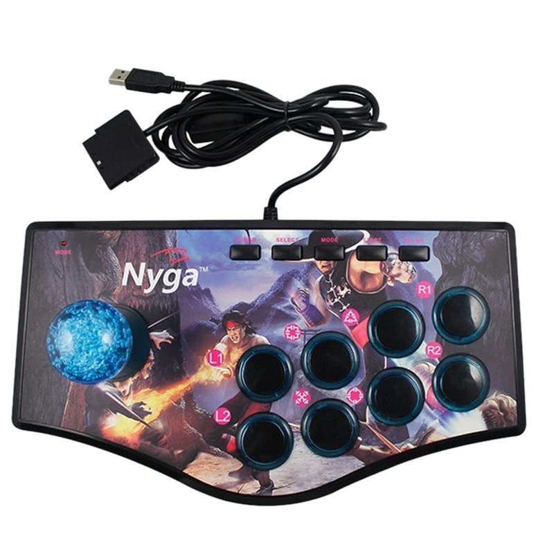 Ретро Аркада рокер контроллер Usb джойстик для Ps2/Ps3/ПК/Android Smart Tv встроенный