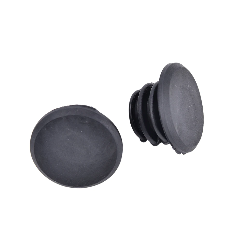 1Pair Black Cycle Road MTB Bike Handlebar End Lock-On Plugs Bar Grips Caps Covers Bicycle Parts | Спорт и развлечения