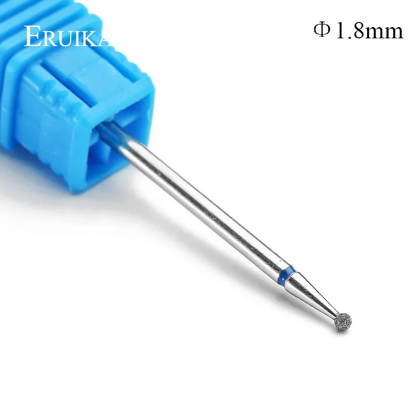 NO3 ERUIKA 6 видов круглого алмазного сверла для ногтей, роторное сверло для маникюра, аксессуары для электрической машины, пилочки для ногтей, инструменты для резки - Цвет: NO3