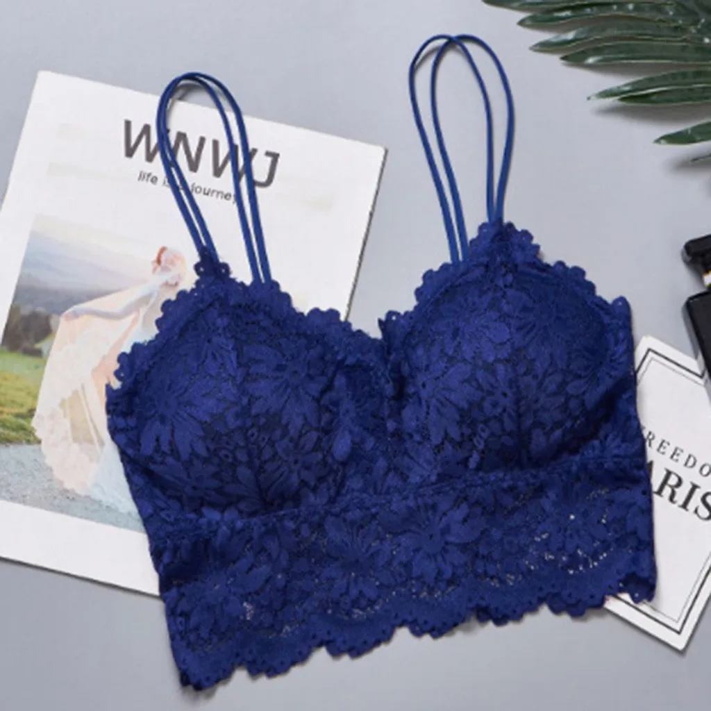 

5PC Women Sexy Bra Solid Lace Seamless Breathable Push Up Underwear Top Fashion New Womens Sling Lingerie High Quality