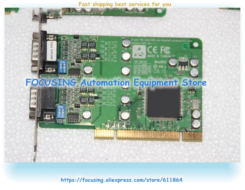 

JETCARD1402 VER: 1,1 2-Port RS-422/485 Communication Industrial