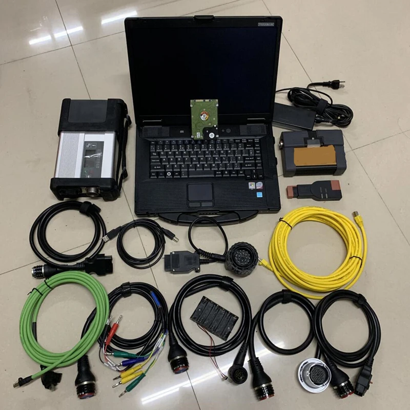 Mb sd connect c5 diag 2020 12 v + для bmw icom a2 b c 1 ТБ hdd toughbook cf 52 (4gb) военный ноутбук mb star c5|bmw icom|bmw